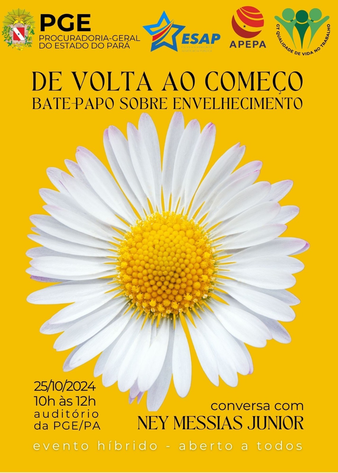 “De volta ao começo: bate-papo sobre envelhecimento