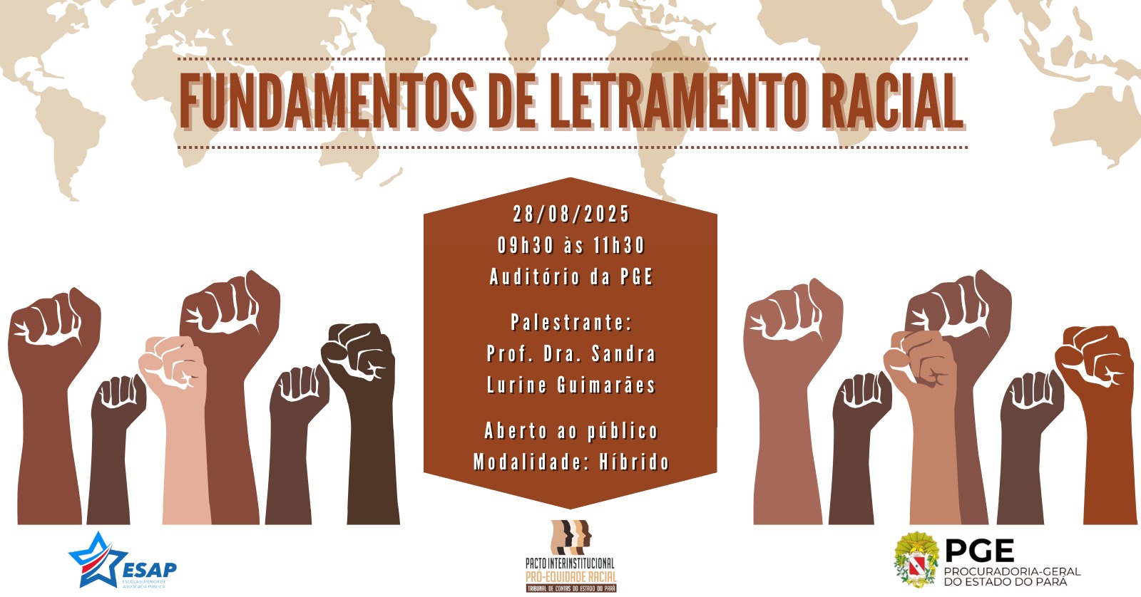 PALESTRA: FUNDAMENTOS DE LETRAMENTO RACIAL