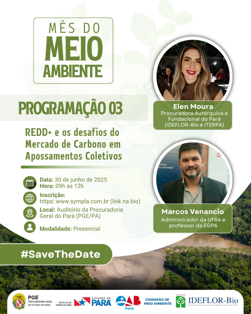 PALESTRA: REDD+ E OS DESAFIOS DO MERCADO DE CARBONO EM APOSSAMENTOS COLETIVOS