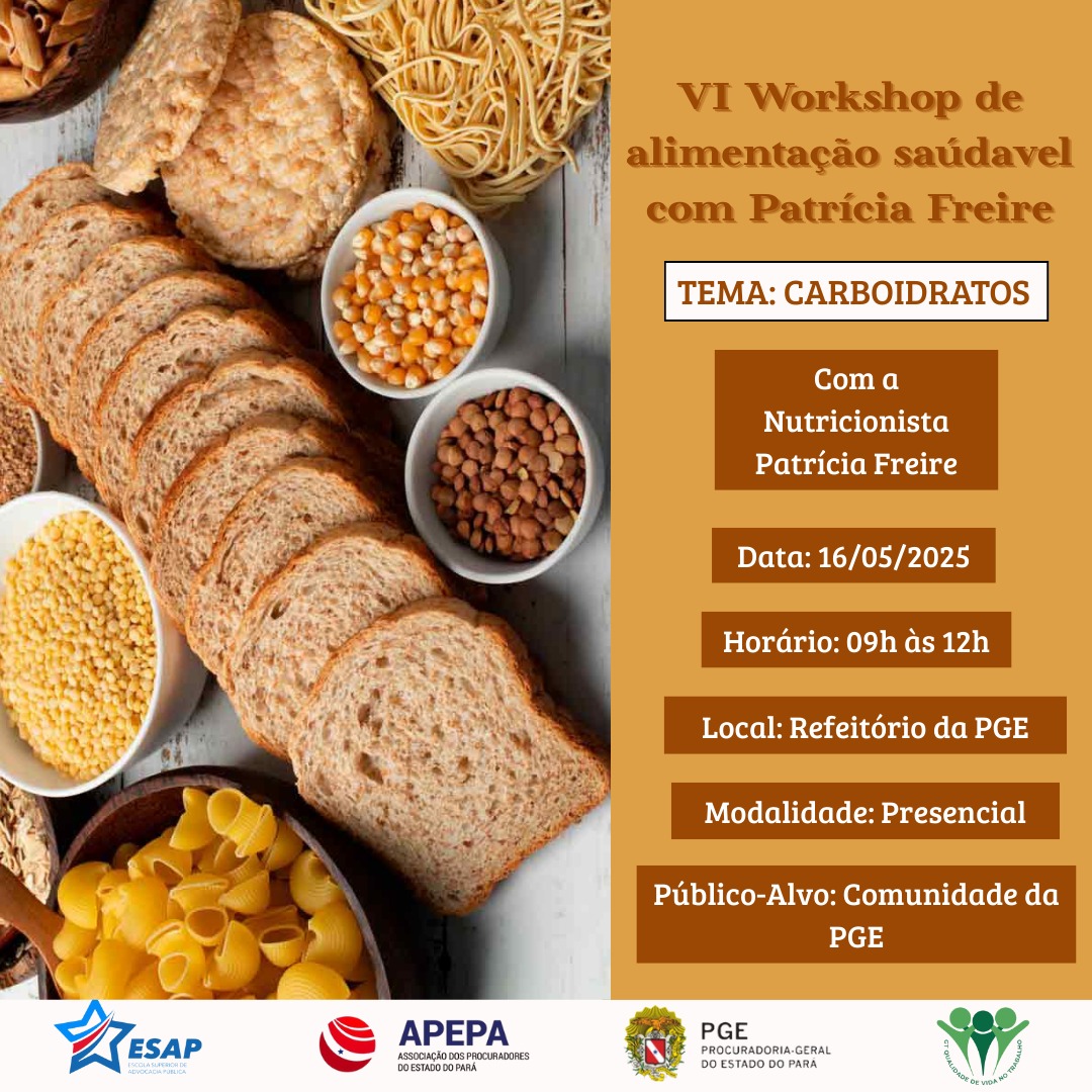 VI WORKSHOP DE ALIMENTAÇÃO SAUDÁVEL